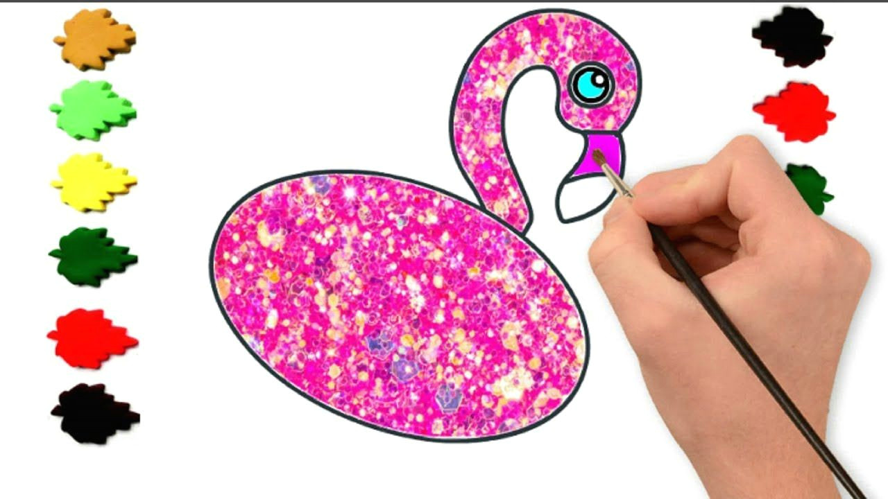 Drawing Of Cute Duck Drawing Coloring Beautiful Duck Kids Learn Color Kids Learn