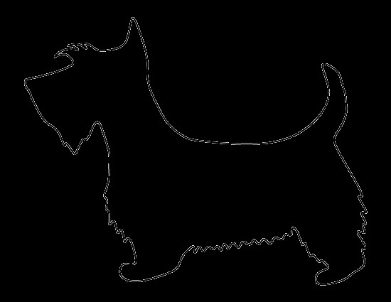 Drawing Of Dog Outline Pin by Muse Printables On Printable Patterns at Patternuniverse Com
