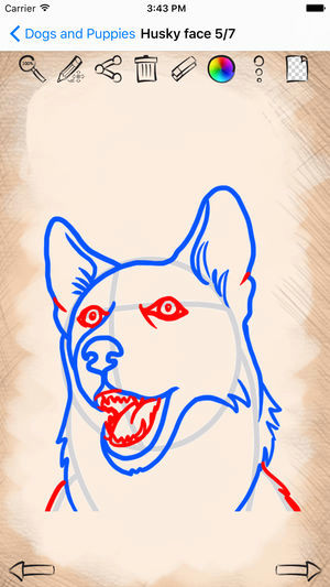 Drawing Of Dogs Teeth Drawing Cute Dogs and Puppies On the App Store