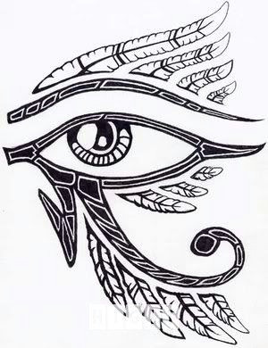 Drawing Of Egyptian Eye Egyptian Horus Eye Tattoo Design Idea Tattoo Splendiferous