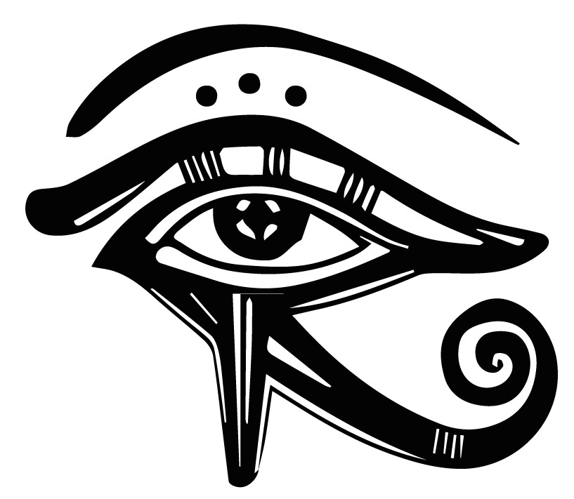 Drawing Of Egyptian Eye the Eye Of Horus the Egyptian Eye and Its Meaning Mythologian Net