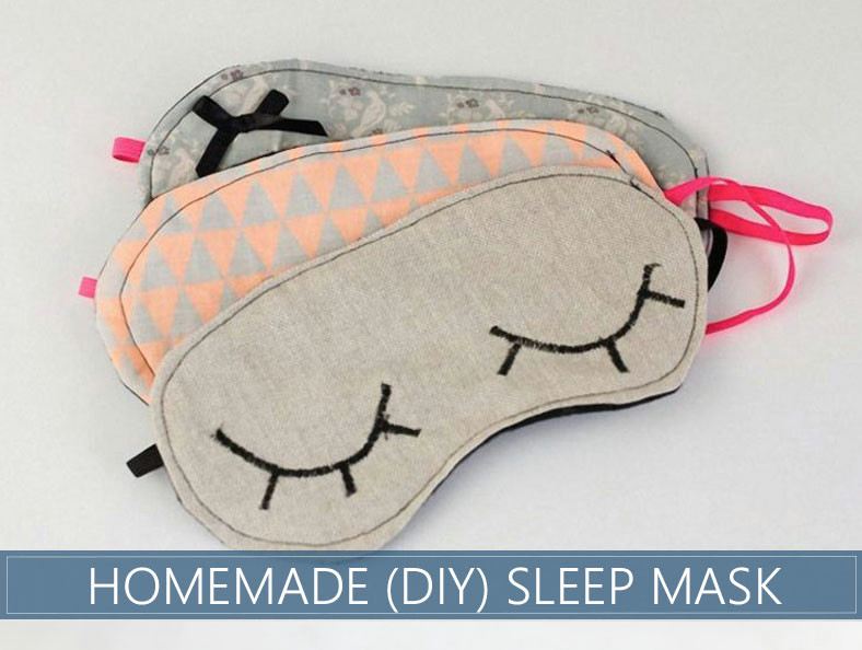 Drawing Of Eye Mask How to Make A Diy Sleep Mask Complete Step by Step Instructions