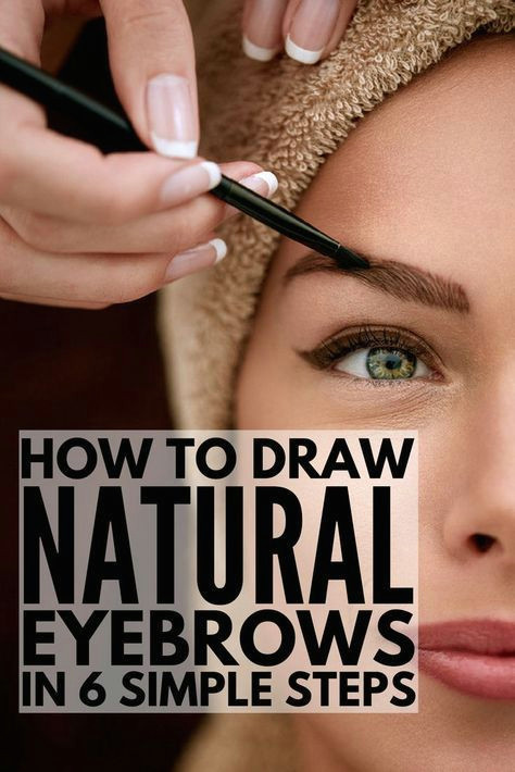Drawing Of Eyebrow for Beginners 6 Tips and Products to Teach You How to Draw Eyebrows Naturally