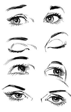 Drawing Of Eyes Sideways 1091 Best Eyes and Other Parts Images