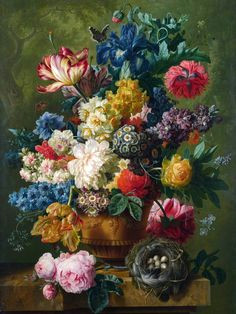 Drawing Of Flower Painting 57 Best Flowers Paintings Drawings Images Floral Paintings