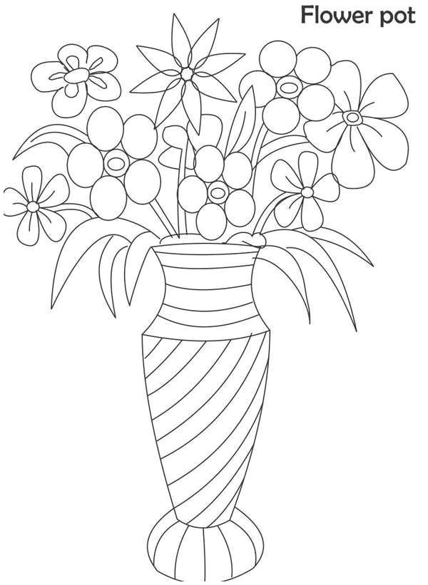 Drawing Of Flower Pot Step by Step Sins Of Steps to Draw A Flower