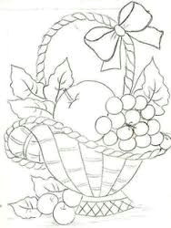 Drawing Of Flowers Basket Image Result for How to Draw A Fruit Basket Things to Draw