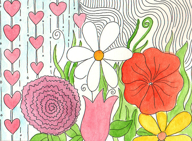 Drawing Of Flowers for Class 1 10 Easy Pictures to Draw for Beginners