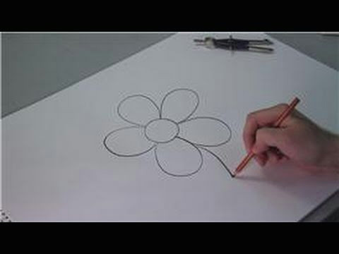 Drawing Of Flowers for Class 1 Drawing Lessons How to Draw Simple Flowers for Kids Youtube