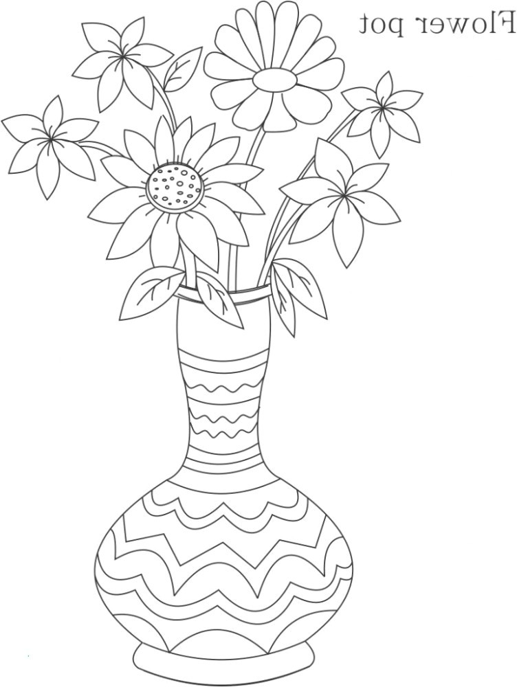 Drawing Of Flowers In Vase Easy the Best 30 Drawing Of Flower Fabio Bortolani