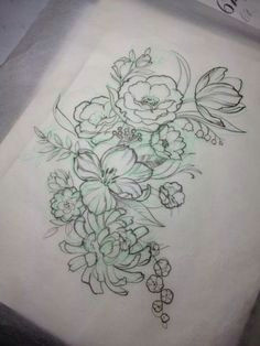 Drawing Of Flowers Tumblr Flower Tattoo Drawing Tumblr Google Search Tattoo Tattoos