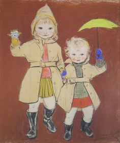 Drawing Of Girl and Boy In Rain 830 Best Rain Bumbershoots Images Umbrellas Drawings In the Rain
