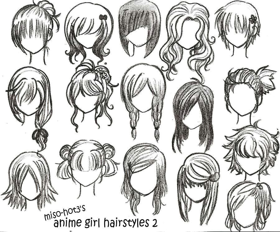 Drawing Of Girl Anime Hair Real Life Pencil Drawings Image Ufep original Wedding Hairstyles