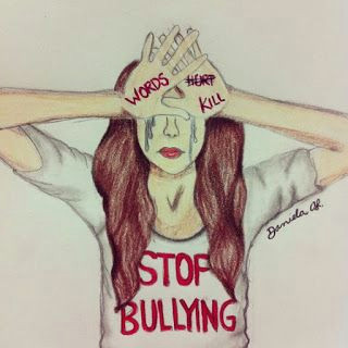 Drawing Of Girl Being Bullied Psicologia De Mim Para Si Bullying Psicola Gico Random Stuff In