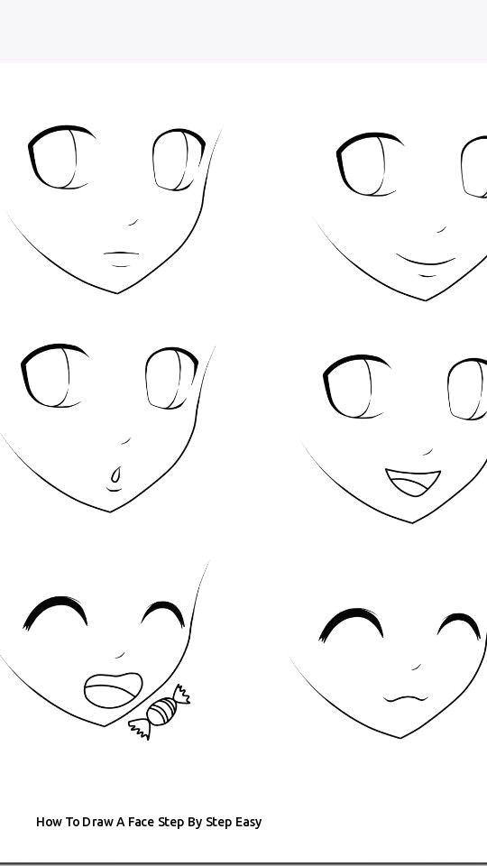 Drawing Of Girl Face Step by Step How to Draw A Face Step by Step Easy I Pinimg 750x 56 Af 0d