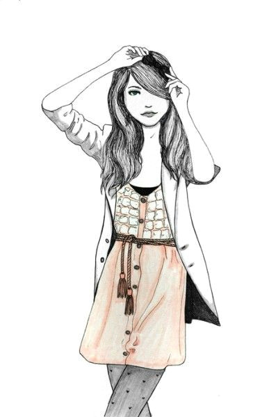 Drawing Of Girl Fashion Pin by Faith On Art Pinterest Drawings Illustration and Fashion