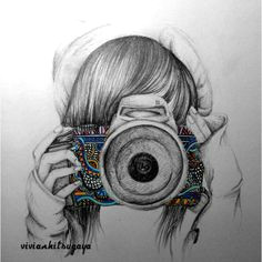 Drawing Of Girl Holding Camera 57 Best Cute Camera Girls Images Pencil Drawings Tumblr Drawings