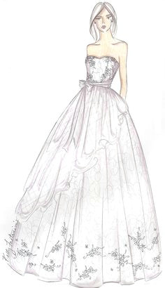 Drawing Of Girl In Gown 41 Best Sketch A Dress Images Designer Prom Dresses Mood Boards