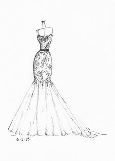 Drawing Of Girl In Gown 64 Best Girl Dress Images Fashion Drawings Drawing Fashion