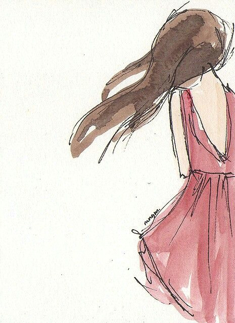 Drawing Of Girl In Water Pin by Carolina Garca A On Acuarela Pinterest Watercolor