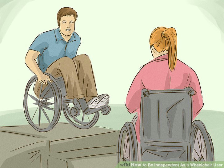 Drawing Of Girl In Wheelchair How to Be Independent as A Wheelchair User with Pictures