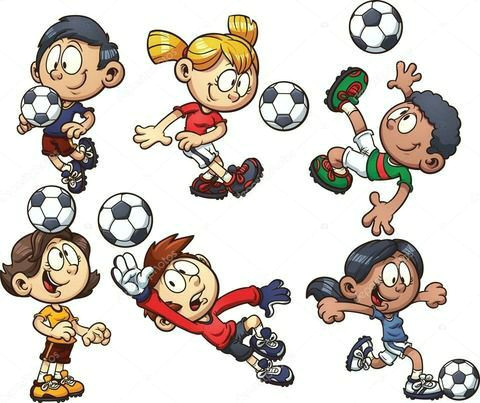 Drawing Of Girl Playing Football Pin by Kachi Paredes On Faotbol Pinterest Cartoon Kids soccer