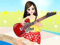 Drawing Of Girl Playing Guitar 224 Best Girls with Guitars Images Character Design Drawings