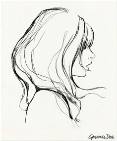 Drawing Of Girl Profile 9 Best Face Profile Drawing Images Drawing Faces Drawing