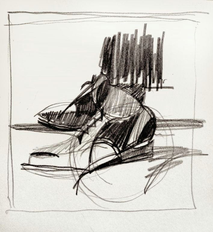 Drawing Of Girl Shoes Shoes I Drawing by Hillel Kagan Sketches Sketchbooks and Drawings