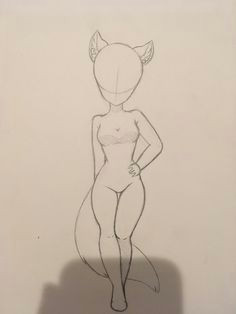 Drawing Of Girl Standing Anime Bases Anime Base Standing Guideline Drawing Help