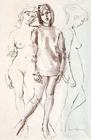 Drawing Of Girl Standing Christopher Volpe S Art Blog Art Gesture Pinterest Art Blog