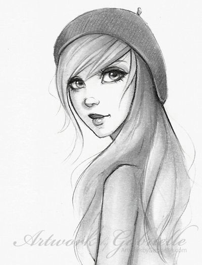 Drawing Of Girl with Brown Hair and Eyes Pin by A Manufaktur On Little Girl Pinterest Drawings Art and