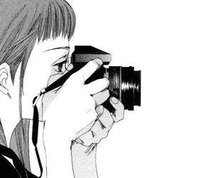 Drawing Of Girl with Camera Untitled Illustrations Cameras and 2d