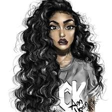 Drawing Of Girl with Curly Hair 67 Best Curly Hair Cartoon Images Curls Curly Hair Problems Hair