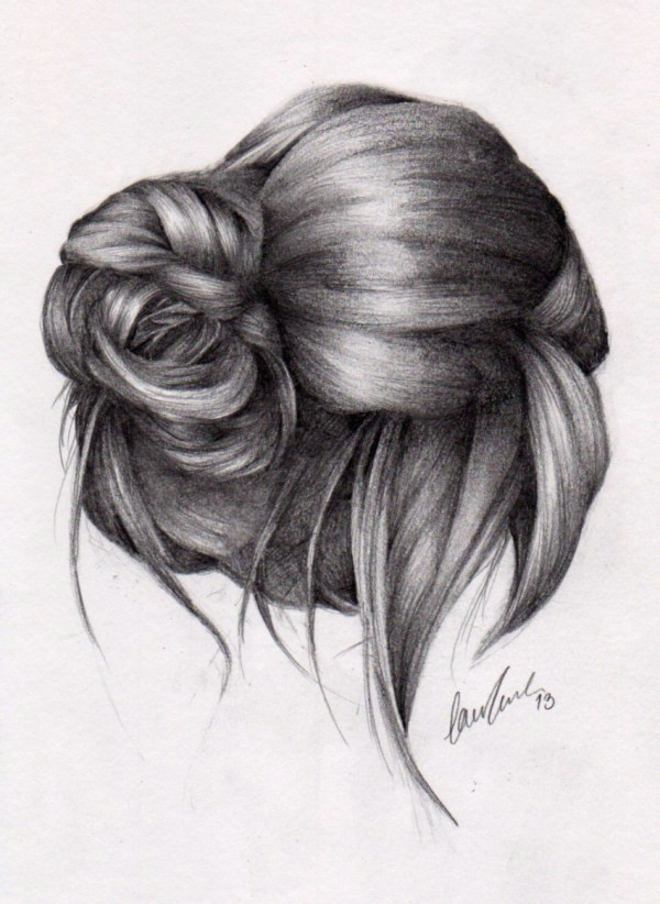 Drawing Of Girl with Messy Bun 30 Drawing Hairstyles Bun Bangs Hairstyles Ideas Walk the Falls