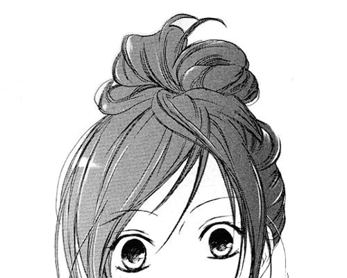 Drawing Of Girl with Messy Bun Messy Bun Manga Anime Manga Manga Hair Manga Girl