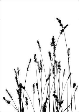 Drawing Of Grass Flowers Grass Vector Black Silhuette Decals Pinterest Dibujos Bordado
