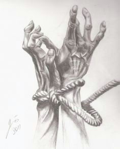 Drawing Of Hands Tied 40 Best Taped Tied Bound A2 Exam Images Contemporary Art Artist