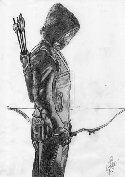 Drawing Of Heart and Arrow Green Arrow Tv Show Drawing Google Search Green Arrow Arrow