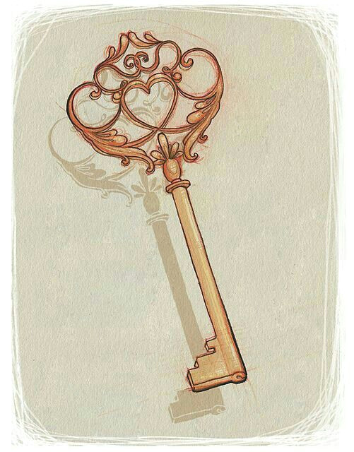 Drawing Of Heart Key Heart Key 3d Drawing Tattoos Key Tattoos Tattoos Tattoo Designs