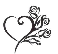 Drawing Of Heart Tattoo Design 38 Best Heart Tattoo Design Template Images Heart Tattoo Designs