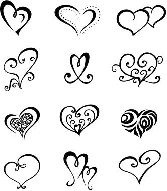 Drawing Of Heart Tattoo Design Tattoo Designs for Women Tattoos Pinterest Heart Tattoo