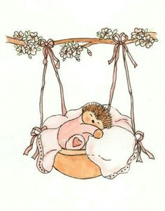 Drawing Of Little Girl On Swing 142 Best Hedgehogs Images On Pinterest Hedgehogs Hedgehog and