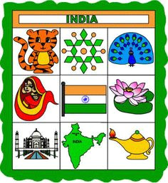 Drawing Of National Flower Of India National Symbols Of India Coloring Printable Pages Holi Festival