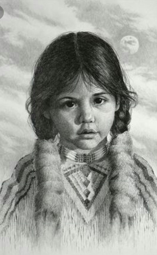 Drawing Of Native Girl Pin by Sandra Frank On Native American Art Drawings Pencil