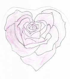 Drawing Of Rose and Heart 31 Best Heart Shaped Rose Tattoo Images Heart Tattoos Hearts Key