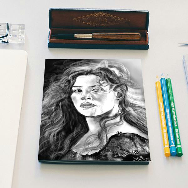 Drawing Of Rose Titanic Kate Winslet Rose Titanic Notebook Artist Draw On Demand