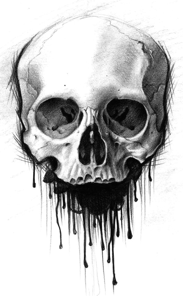 Drawing Of Skull Head La Sirena Day Of the Dead Art Mermaid Always Wanted A Beautiful