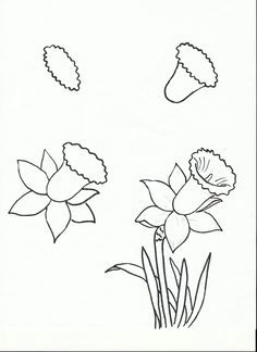 Drawing Of Spring Flowers 140 Best Flower Drawings Images Doodles Flower Designs Doodle Art