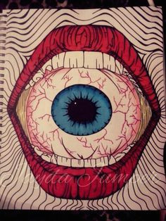 Drawing Of Stoned Eyes 452 Best Trippy Drawings Images